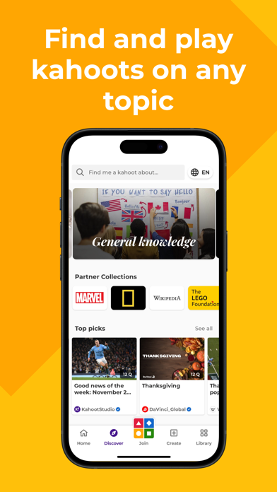Captura 2 de Kahoot! - Juega y crea quizzes