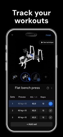 Captura 3 de Symmetry: Rutinas Gimnasio IA