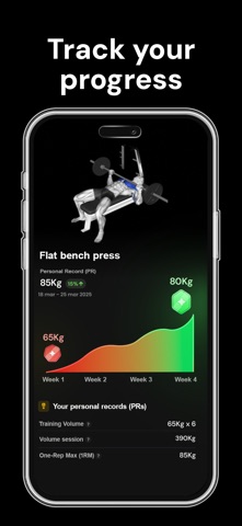 Captura 5 de Symmetry: Rutinas Gimnasio IA