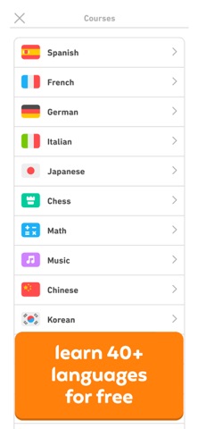 Captura 1 de Duolingo