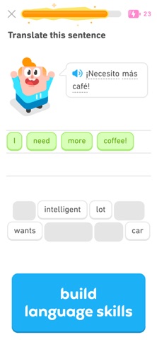 Captura 4 de Duolingo
