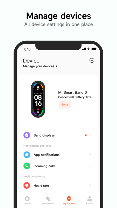 Captura 3 de Mi Fitness (Xiaomi Wear Lite)
