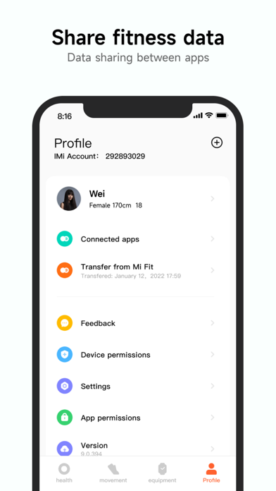 Captura 4 de Mi Fitness (Xiaomi Wear Lite)