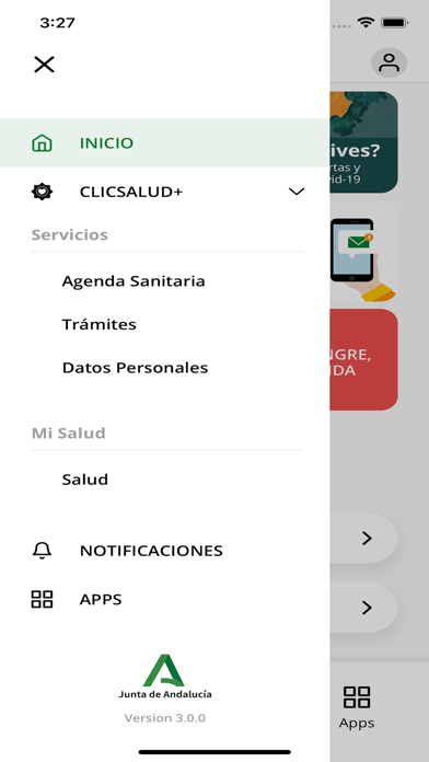 Captura 3 de Salud Andalucía