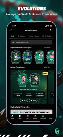 Captura 5 de FUTBIN FC 26 Evolutions & More