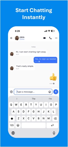Captura 1 de Parrot Chat Messenger