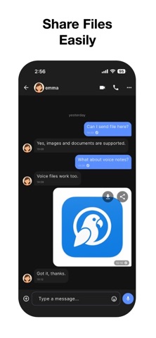 Captura 4 de Parrot Chat Messenger