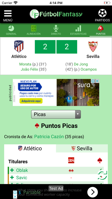 Captura 3 de FútbolFantasy