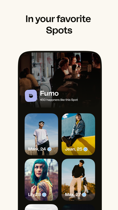 Captura 2 de happn: citas, ligar y chat