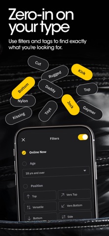 Captura 5 de Grindr citas y chats para gays