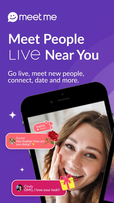 Captura 1 de MeetMe: Ligar, Ver Vivo, Citas