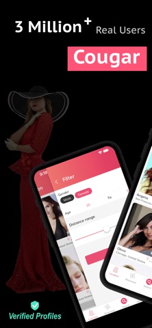 Captura 1 de Cougar: Citas, Ligar y Chat