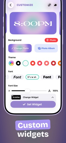 Captura 5 de Color Widgets: Iconos y Temas