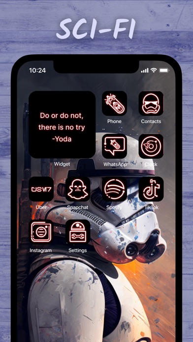 Captura 1 de Plaw: Widget－Iconos－Temas Live