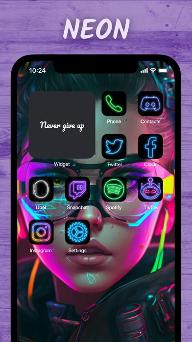 Captura 3 de Plaw: Widget－Iconos－Temas Live