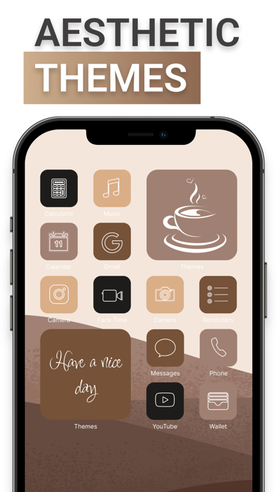 Captura 1 de Temas・Cambiar Iconos y Widgets