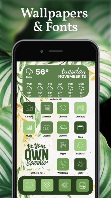 Captura 3 de Aesthetic Kit: Widgets y Temas
