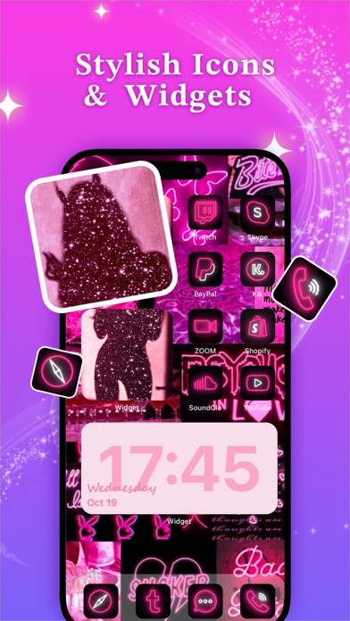 Captura 1 de Widgets Kit Iconos Temas