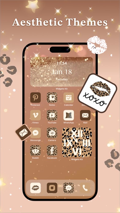 Captura 2 de Widgets Kit Iconos Temas
