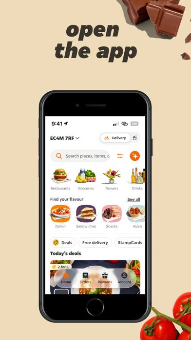 Captura 2 de Just Eat - Comida a domicilio