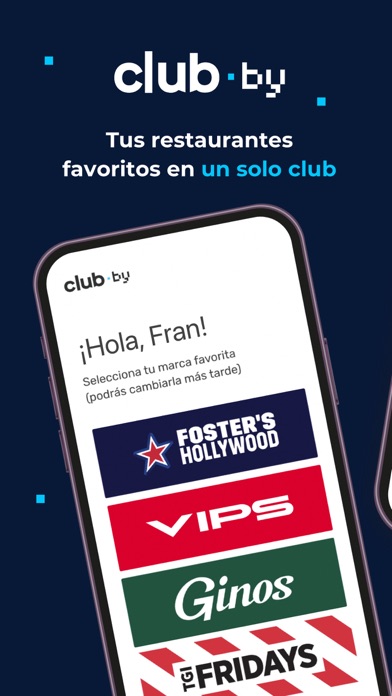 Captura 1 de Club by: Descuentos y delivery