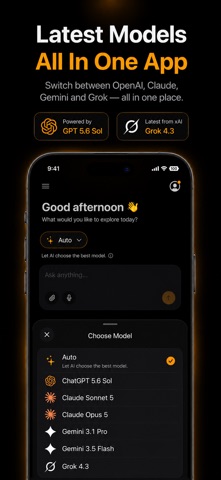 Captura 2 de AI ChatBot 5.6 Sol: Aevro Open
