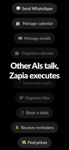 Captura 3 de Zapia: Asistente IA personal