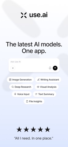 Captura 1 de Use AI - Asistente de IA