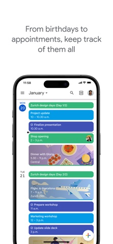 Captura 1 de Google Calendar