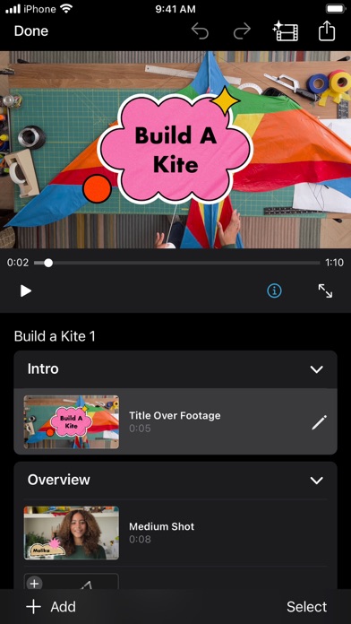 Captura 4 de iMovie