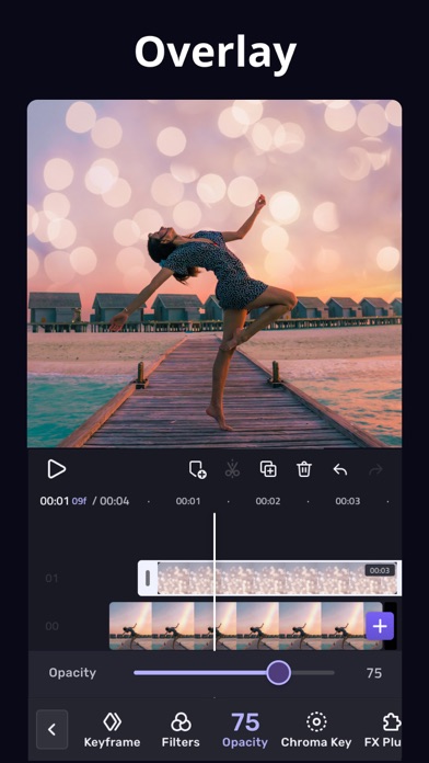 Captura 1 de VivaCut - Editor de Videos IA
