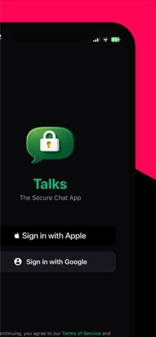 Captura 1 de Talks - Chat Privado