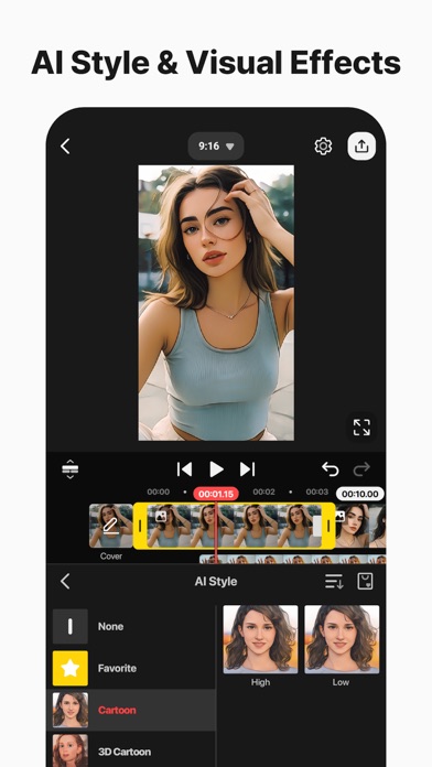 Captura 3 de KineMaster: Editor de vídeo IA