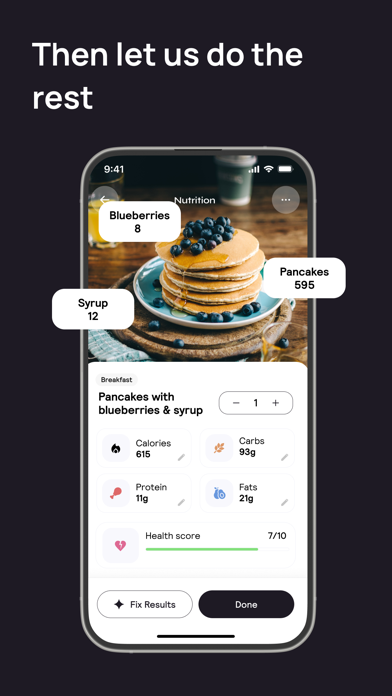 Captura 3 de Cal AI - AI Calorie Tracker