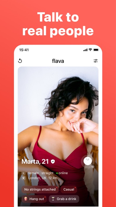 Captura 2 de Flava: Chat, Citas y Ligar
