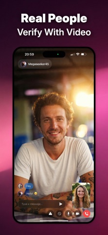 Captura 3 de Citas. Ligar. Vídeo. Minglify
