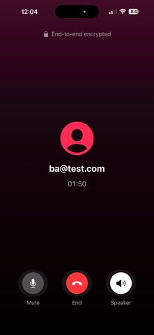 Captura 3 de One to One Secret Chat
