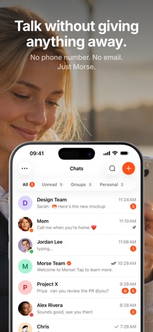 Captura 1 de Morse - Private Messenger