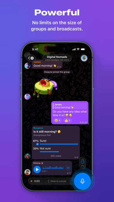 Captura 2 de Telegram Messenger