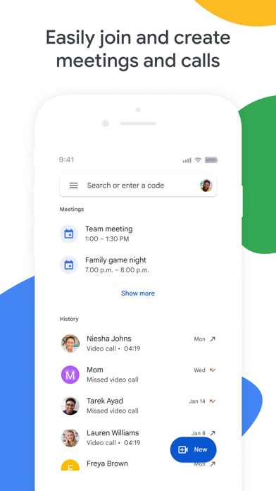 Captura 1 de Google Meet