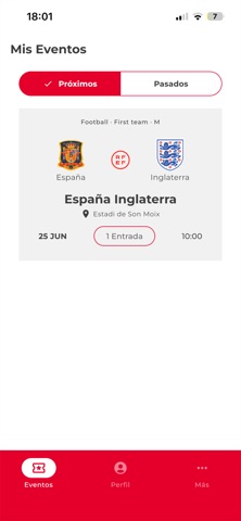 Captura 2 de RFEF Tickets