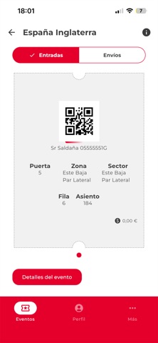 Captura 3 de RFEF Tickets