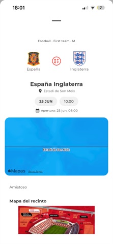 Captura 4 de RFEF Tickets