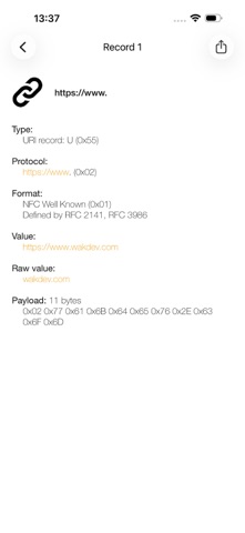 Captura 3 de NFC Tools