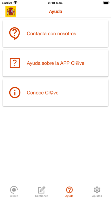 Captura 4 de Cl@ve