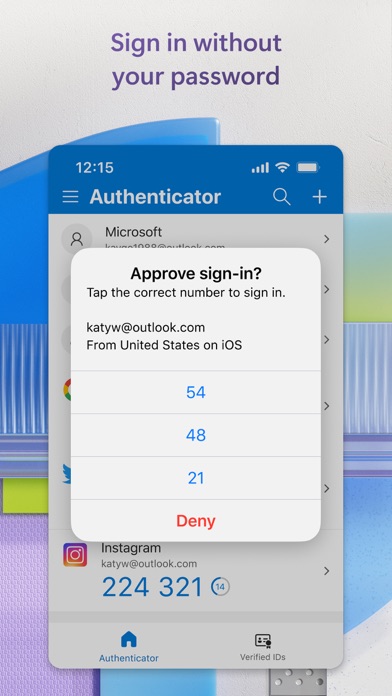 Captura 4 de Microsoft Authenticator