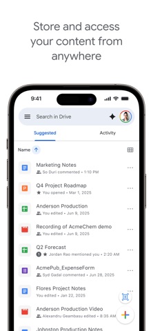 Captura 1 de Google Drive – almacenamiento